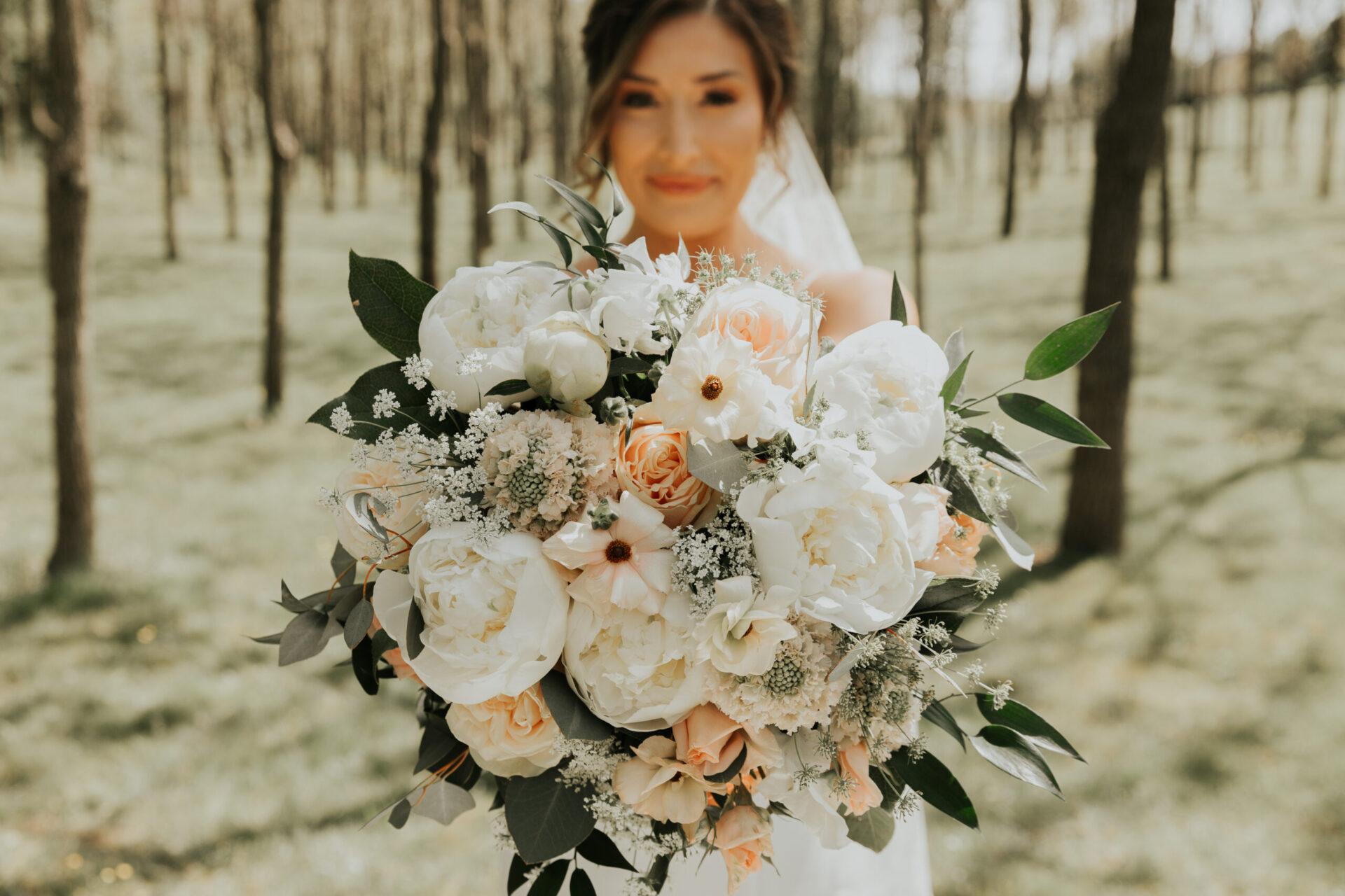 Zion Springs Real Wedding beautiful bridal bouquet