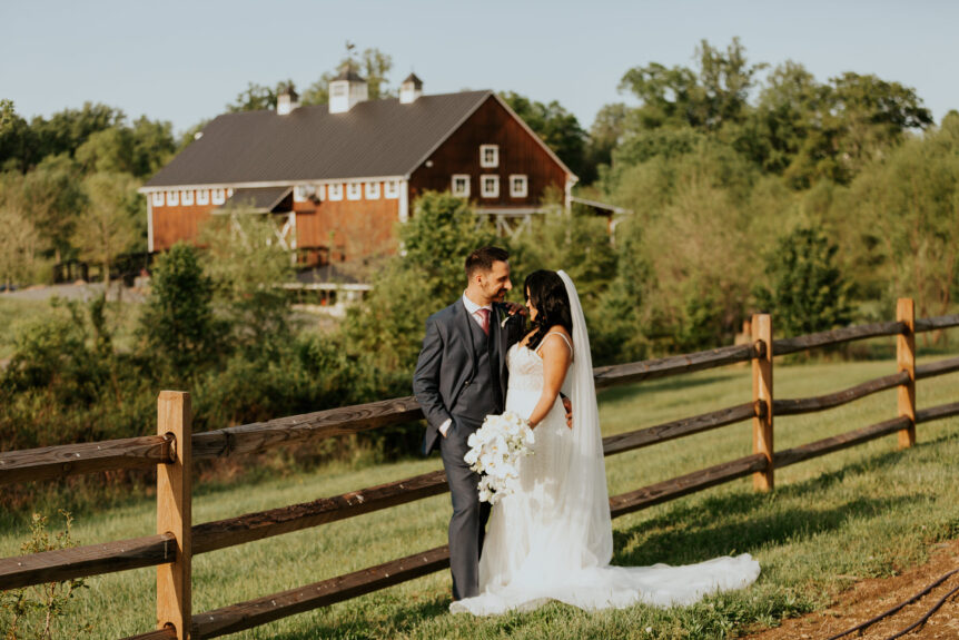 Zion Springs's romantic barn wedding venue, a premier all-inclusive experience in Loudoun County.
