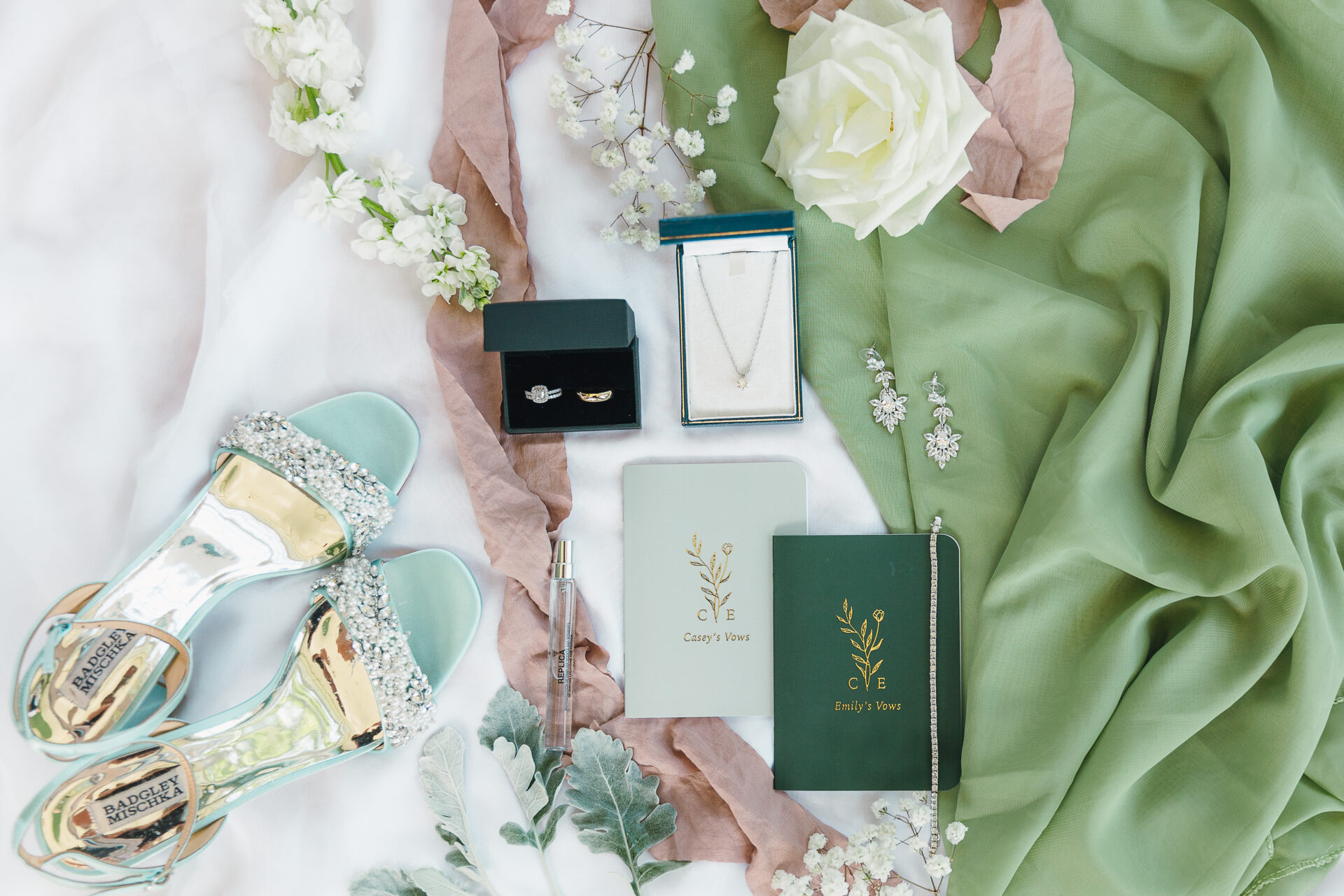 wedding accessories and vows