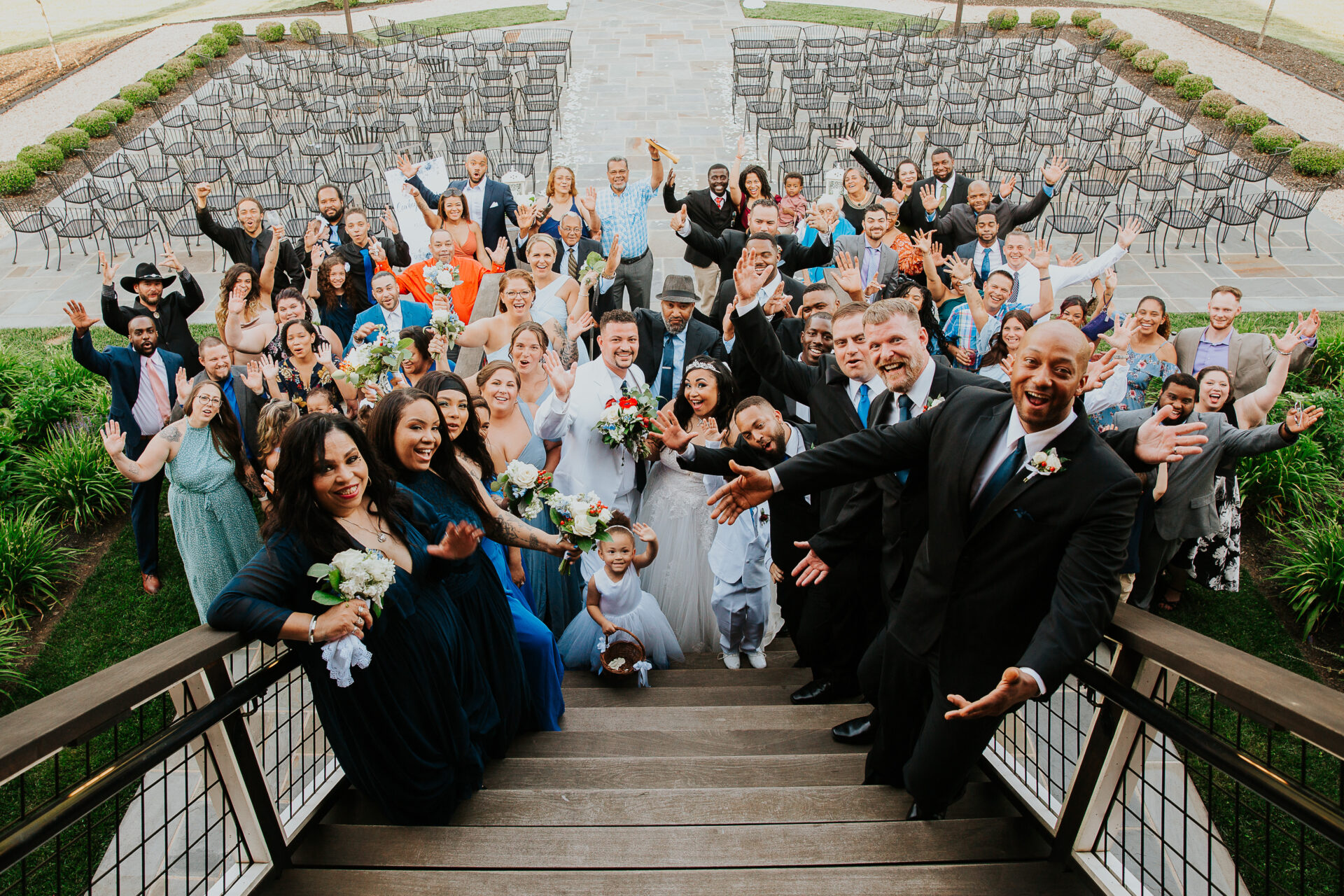 wedding ceremony group