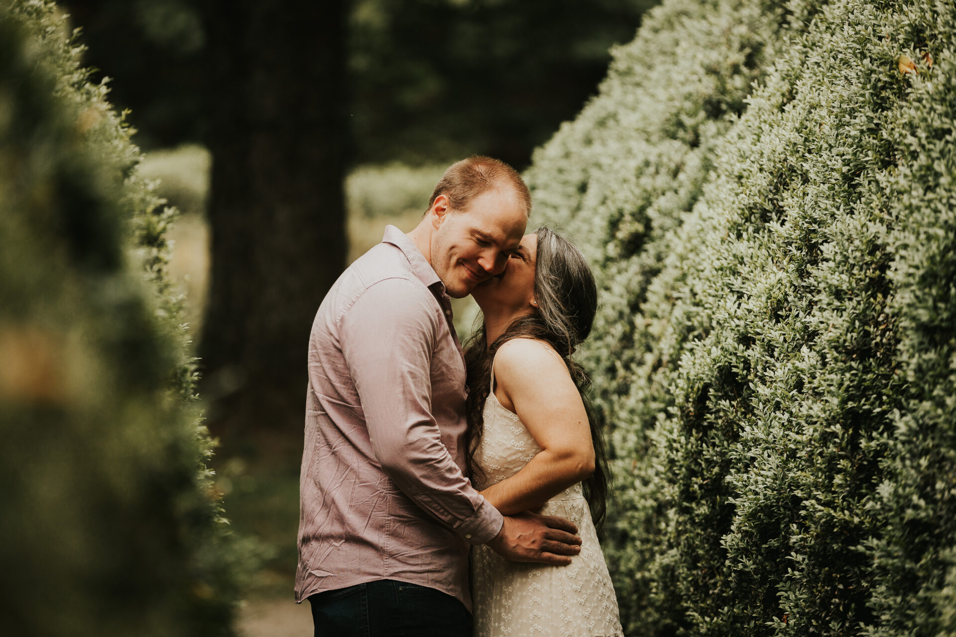 Zion Springs engagement couple at Morven Park