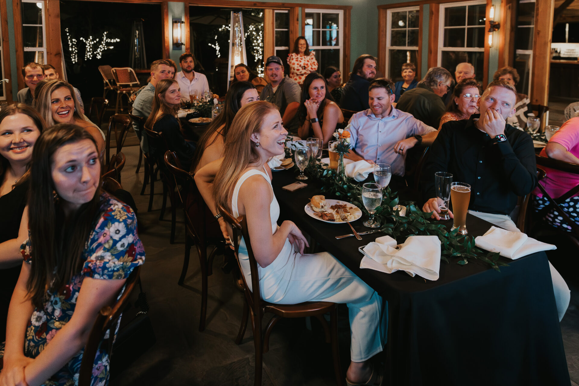 rehearsal dinner, rustic barn