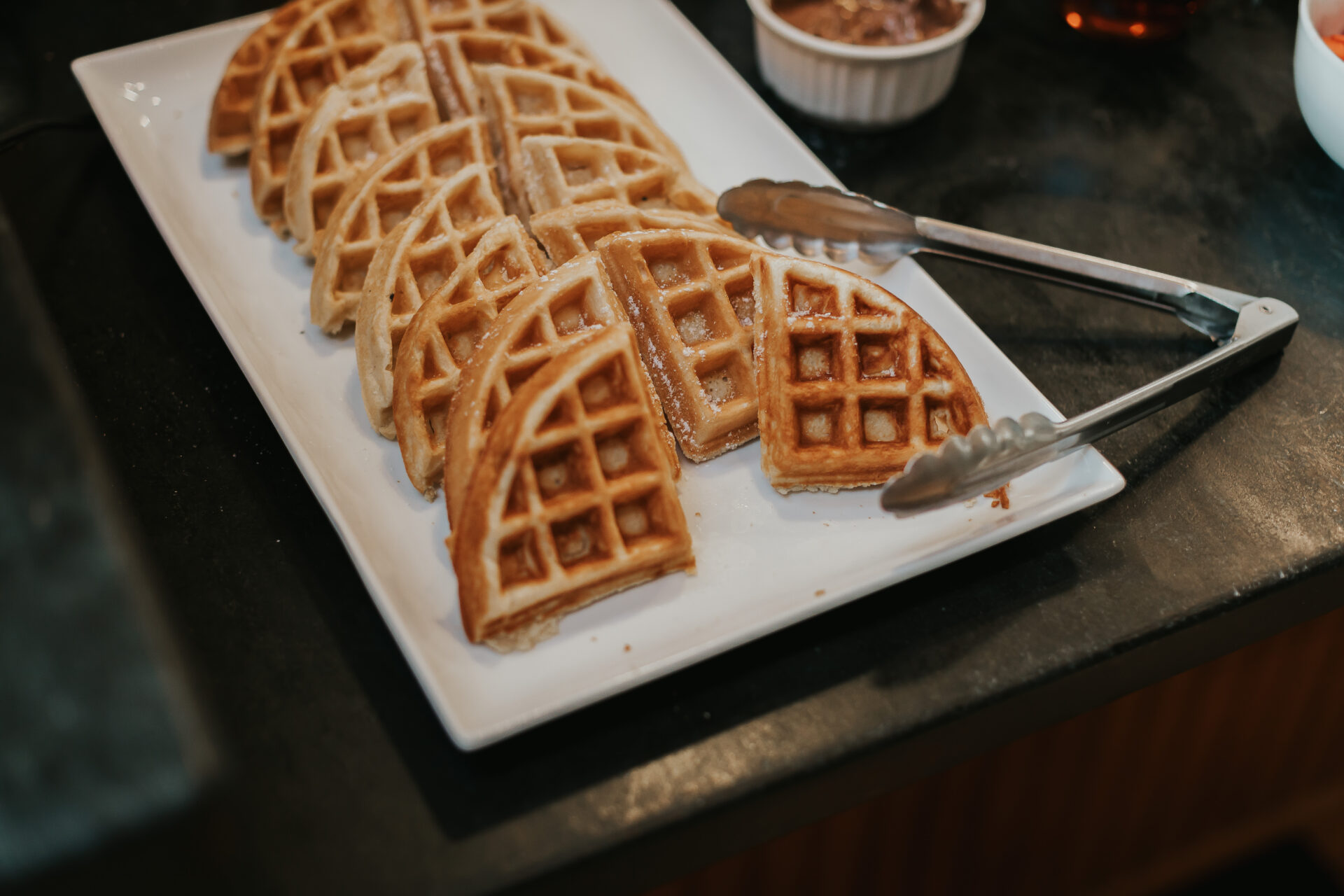 Sunday brunch waffles