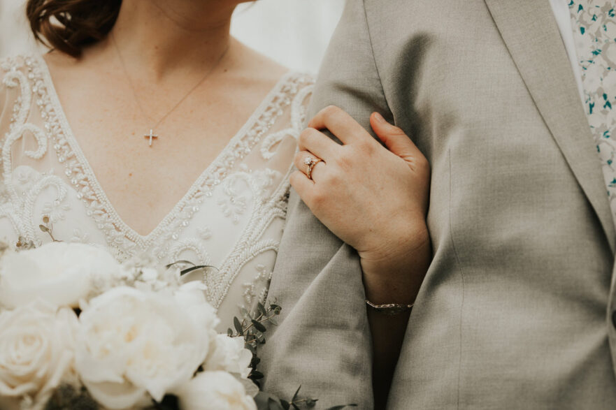 Newlyweds at Zion Springs All-Inclusive Wedding Venue in Northern Virginia